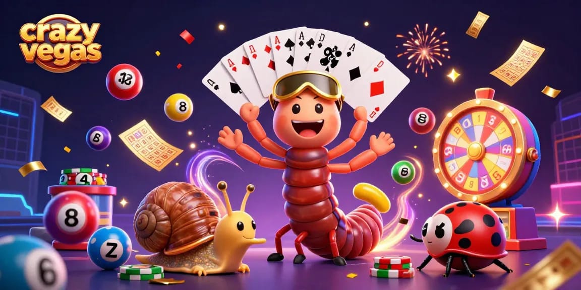 Experience thrilling gameplay and vibrant excitement at crazyvegas casinos with captivating game elements.