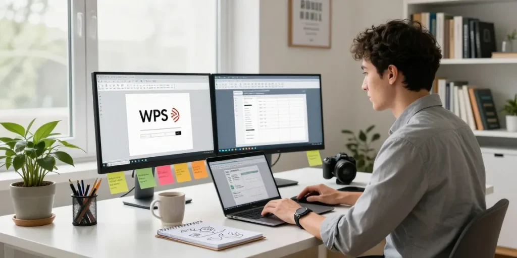 WPS Download workspace with professional setup and productivity tools